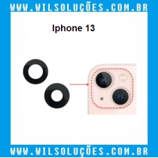 Lente Vidro Câmera Traseira do iPhone 13 ao 13 Pro Max 