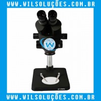Microscópio Trinocular 37045A - Preto 