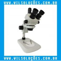 Microscópio Trinocular  - ZS7050 Branco 