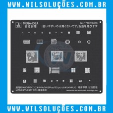 Stencil Black 2D – Msm 8953/8917 Cpu – para Note 4X - 4/4A/5A/5PLUS/S2/pro/5X/MAX2