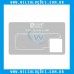 Plataforma de Reballing com Stencil para Iphone 15 ao 15 Pro Max - AMAOE IPX-15