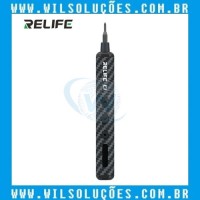 RELIFE - E1 Parafusadeira Elétrica em Fibra de Carbano com Kit de Pontas