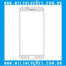 Vidro Frontal sem Touch Samsung Galaxy S7 Edge - G935  Branco 