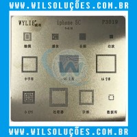 Stencil P3019 Para Reeballing e Bga Iphone 5c 