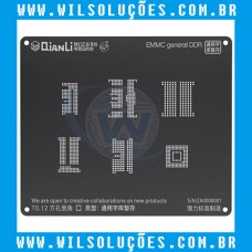 Stencil Qianli Tool Plus 3d Black - EMMC general DDR