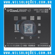 Stencil Qianli Tool Plus 3d Black - Msm 8953 B01-AB