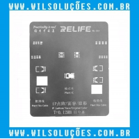 Stencil Relife RL-044 para Face ID Iphone X - XS MAX - XR - 11Pro MAX
