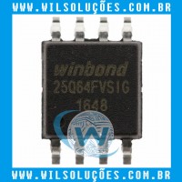 Winbond W25q64fvsig - 25q64fvsig - 25q64fv - 25q64 - 64M-BIT
