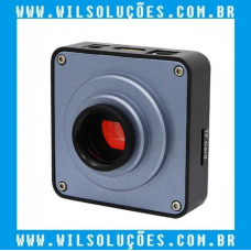 Câmera Microscópio Trinocular Full Hd 1080p 60fps 2k 38mp