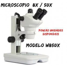Microscopio Trinocular W850X - 8x / 50x
