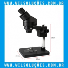Microscópio Binocular Preto - ZS 7045