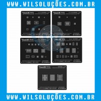 Stencil Qianli 3d Base band module - Iphone 5s/6/6s/7/8/GTR100